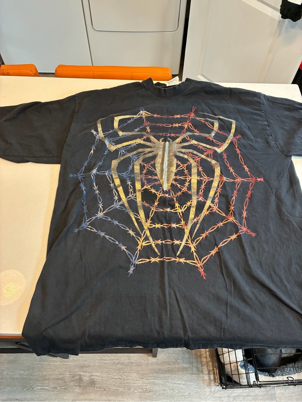 Vintage Y2K Pro USA Spider-Man Graphic T-Shirt Size 3XL